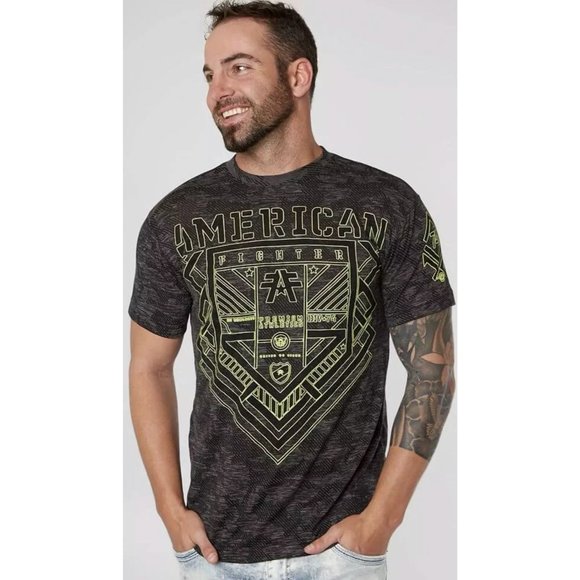 American Fighter Other - AMERICAN FIGHTER Men's T-Shirt HANKINSON Black Ath